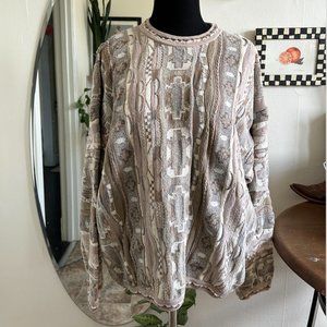 Vintage Exposed Seams Over-sized Sweater